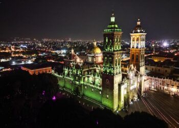 catedral iluminacion