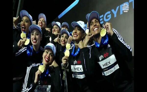 ¡Orgullo mexicano! Nadadoras artísticas mexicanas logran el oro en el Mundial de Egipto