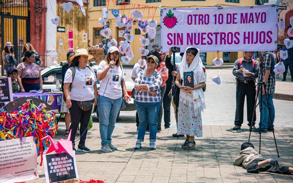 Madres indígenas exigen justicia por sus desaparecidos en Chiapas