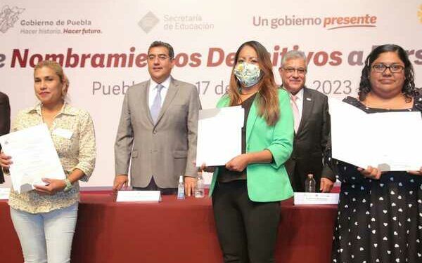 Entrega gobernador bases para 5 mil 394 docentes del SNTE