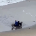Perros atacan a hombre en playa de Tijuana