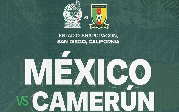 México anuncia partido ante Camerún en Estados Unidos