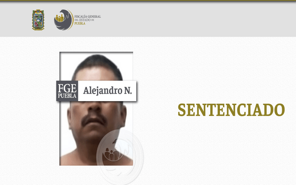 Dan 76 años de prisión a sujeto que violó a mujer de la tercera edad en Coxcatlán