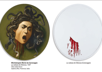 La sangre liga medio milenio de pintura