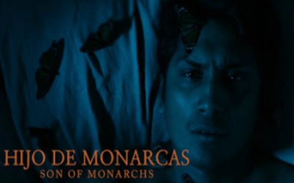 Tenoch Huerta es un biólogo en la película Hijo de monarcas