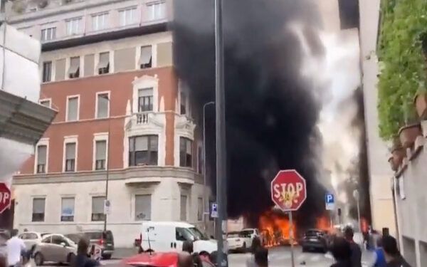 milan explosion