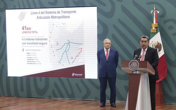 Anuncia Céspedes recursos en infraestructura para Puebla