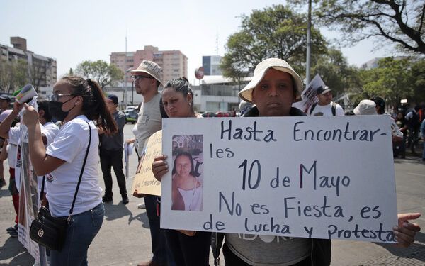 Voz de los Desparecidos en Puebla marcha para exigir justicia
