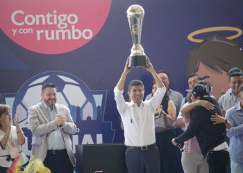 Inicia Trophy Tour del trofeo del Mundial de Futbol 7 a celebrarse en Puebla