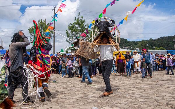 Comunidades mayas tzotziles invocan lluvias ante sequía en el sur de México
