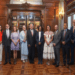 AMLO se reúne con la presidenta y consejeros del INE en Palacio Nacional