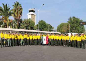 México envía ayuda a Canadá para combatir incendios
