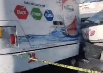Varios heridos en San Felipe tras carambola de transporte público