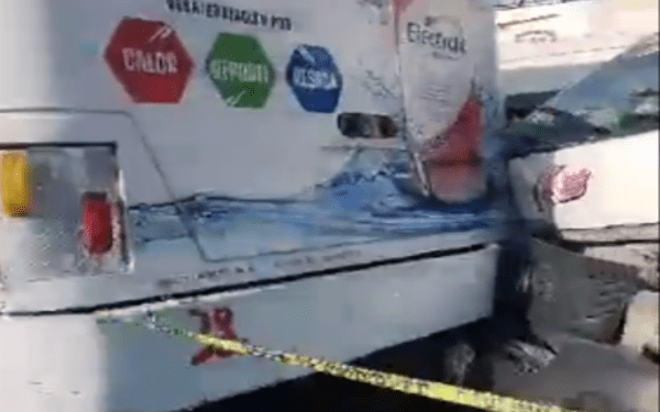 Varios heridos en San Felipe tras carambola de transporte público