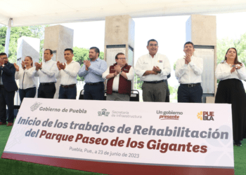 Inician trabajos de mejoramiento del Paseo de los Gigantes