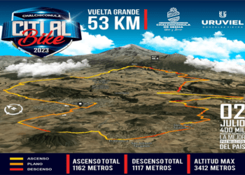 Irán 600 ciclistas a la Citlali Bike