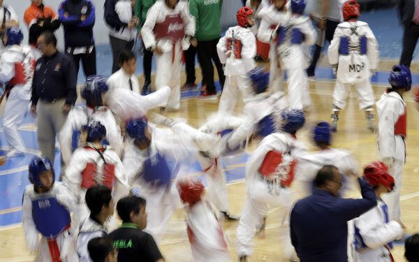 Consigue Puebla ocho preseas en taekwondo
