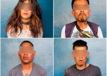 Asaltantes de camión Puebla-Amozoc son capturados