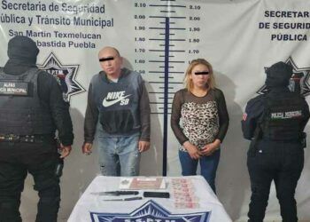 SSP Texmelucan detiene a dos presuntos asaltantes