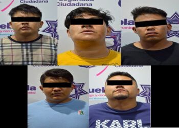 Asaltantes de camiones de carga son detenidos en Puebla