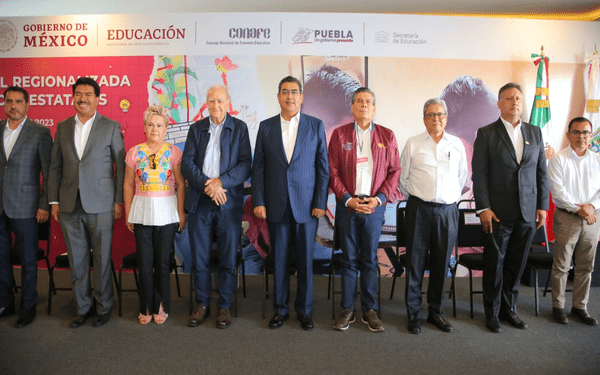 Modelo educativo de CONAFE cuenta con el apoyo del gobierno de Puebla