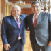 Sergio Salomón se reúne con AMLO en Palacio Nacional
