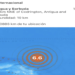 Sismo de magnitud 6.6 sacude el Caribe