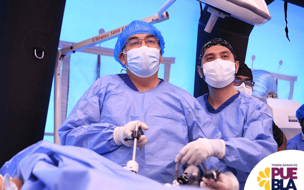 Retiran hernia umbilical en quirófano itinerante instalado en Teziultán