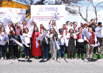 Arranca gobierno de Puebla la rehabilitación de carretera La Colorada-Acatlán