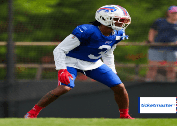 Damar Hamlin vuelve a entrenar con los Bills, tras sufrir paro cardiaco