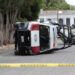 Dañan patrullas en Tecali de Herrera; acusan a policías de matar a joven