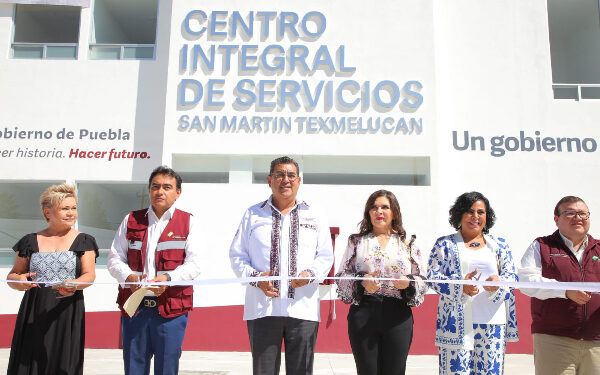 Inauguran Centro Integral de Servicios de San Martín Texmelucan