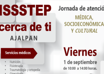 Realizará ISSSTEP jornada de salud en Ajalpan