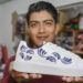 Diseños folclóricos adornan tenis
