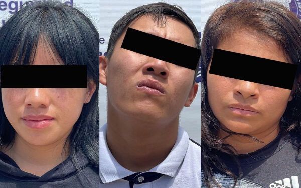 Cinco asaltantes de transporte público son detenidos en Puebla