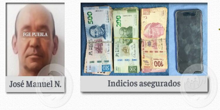Quiso extorsionar a familiar con 80 mil pesos; fue detenido en Tehuacán
