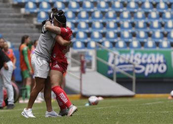 Portera poblana, goleadora de la Liga