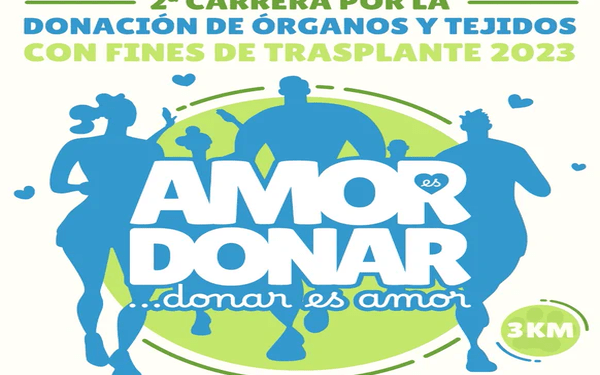 ISSSTEP y CENATRA invitan a la carrera “Amor es donar, donar es amor”