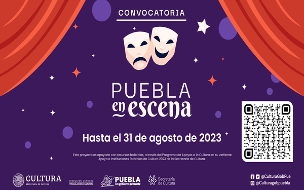 Montajes teatrales serán creados a través de programa “Puebla en Escena”
