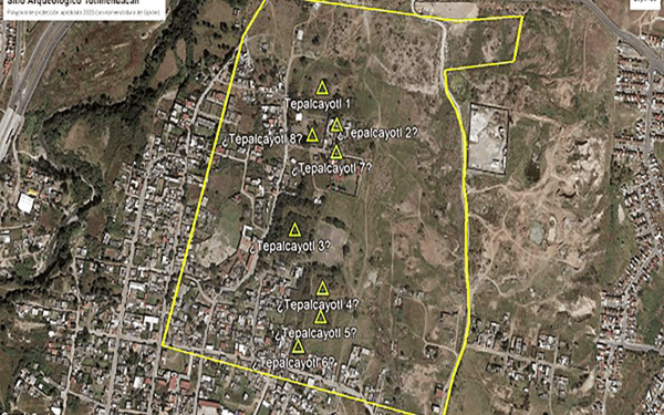 Borra mancha urbana las zonas arqueológicas