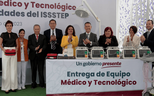 ISSSTEP recibe modernización de equipo médico y tecnológico