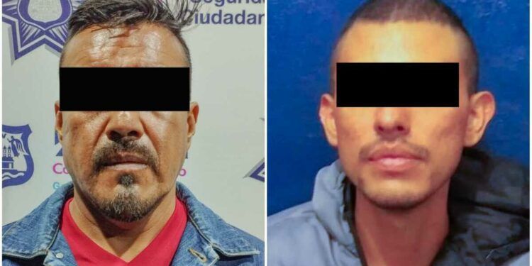 Detienen en Puebla a pareja de asaltantes de negocios
