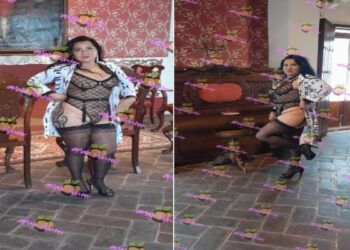 Desde Casa del Alfeñique, influencer XXX presume sesión de fotos