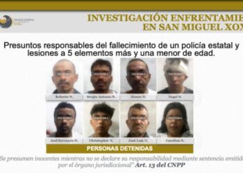 Indaga Fiscalía nexos criminales de ocho