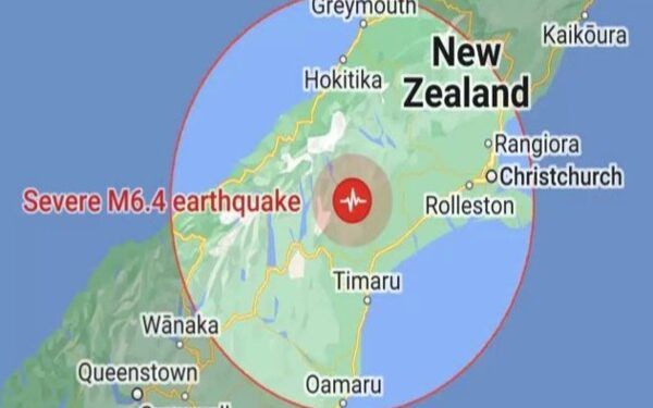 Terremoto azota Nueva Zelanda sin dejar víctimas