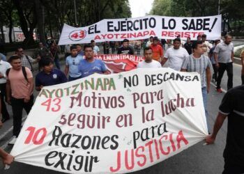 Comienzan movilizaciones por aniversario de la desaparición de los 43 de Ayotzinapa