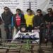 Detienen a 5 hombres en Texmelucan por robo y daño a propiedad ajena