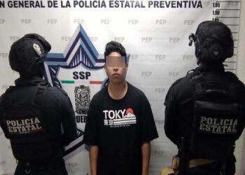 SSP detiene en Cuautlancingo a hombre en posesión de marihuana