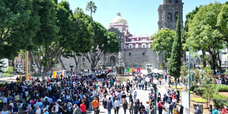 Con simulacros, poblanos preparados ante sismos