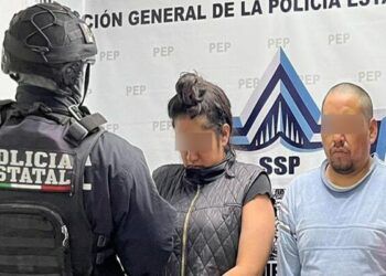 SSP detiene en Acajete a tres personas por portación ilegal de arma de fuego